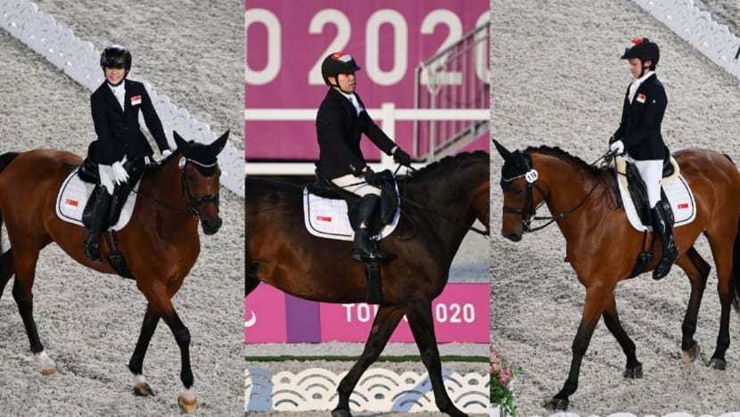 Tokyo Paralympics: Singapore equestrian trio competes at team event Tokyo Paralympics: Singapore equestrian trio competes at team event