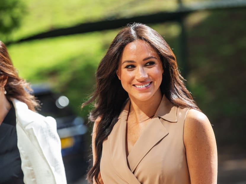 Meghan Markle, the Duchess of Sussex arrives at the University of Johannesburg, South Africa on Oct 1, 2019. Meghan Markle, the Duchess of Sussex arrives at the University of Johannesburg, South Africa on Oct 1, 2019.