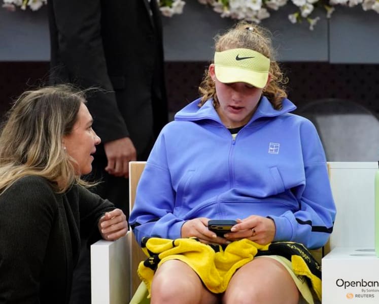 Kostyuk's lucky shorts steal the show after Madrid triumph