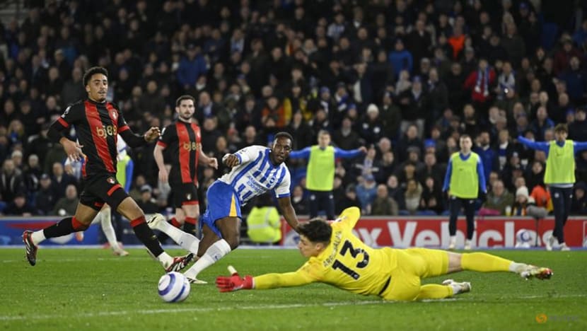 Brighton boost European hopes with Welbeck winner against Bournemouth