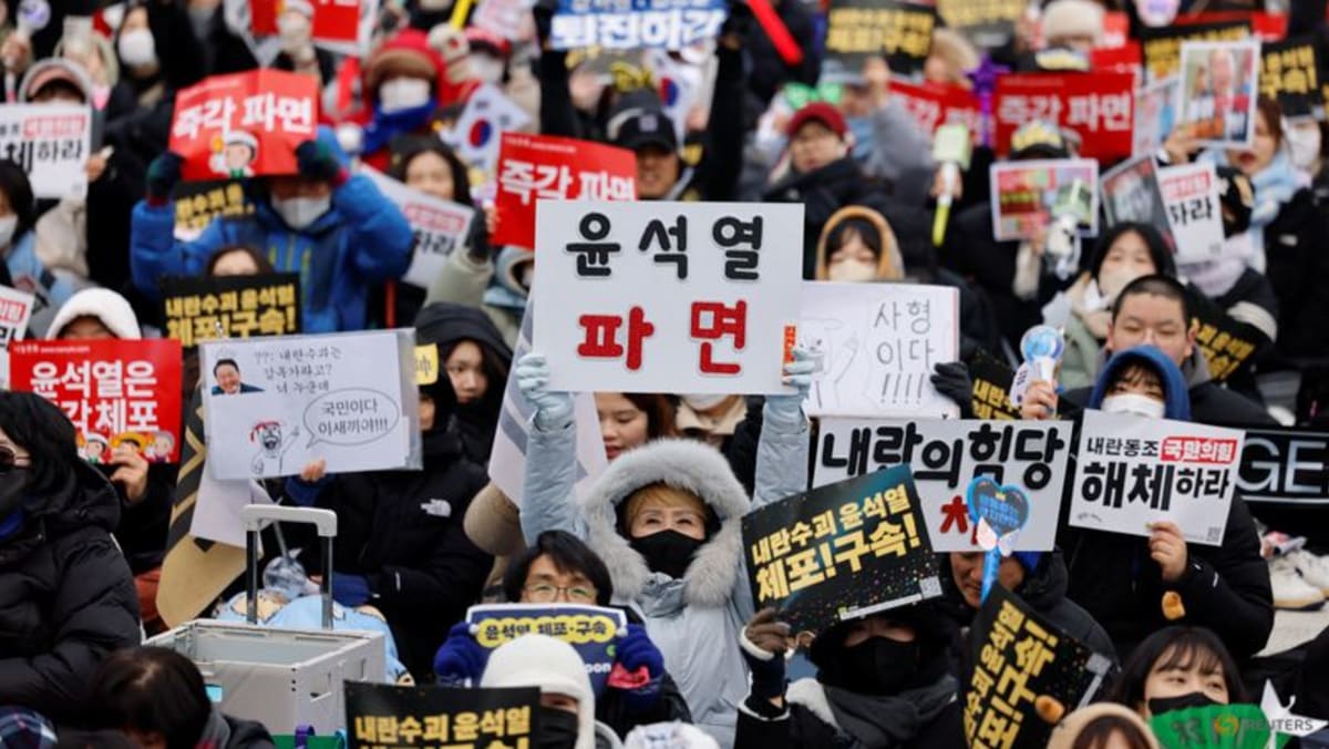 Rival protests over South Korea’s impeached President Yoon held in Seoul