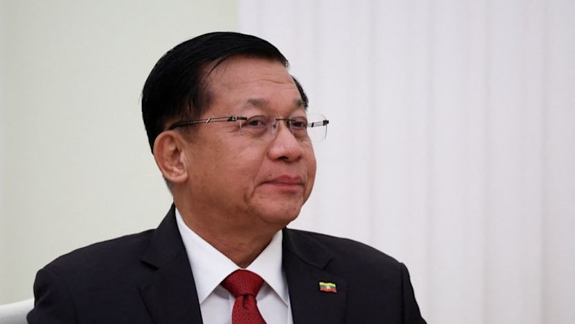 Myanmar leader Min Aung Hlaing visits Laos in first trip to an ASEAN member state
