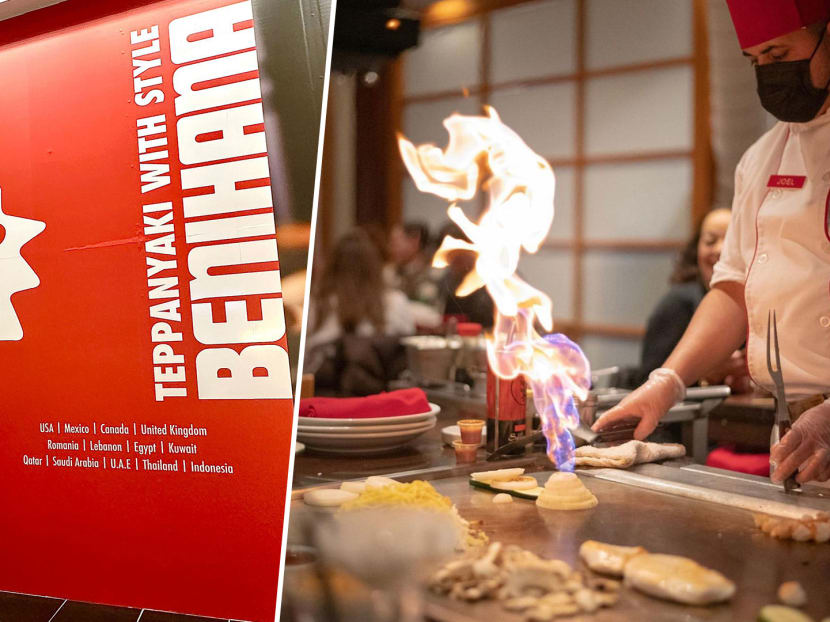 ‘Theatrical teppanyaki’ chain Benihana opening in S’pore