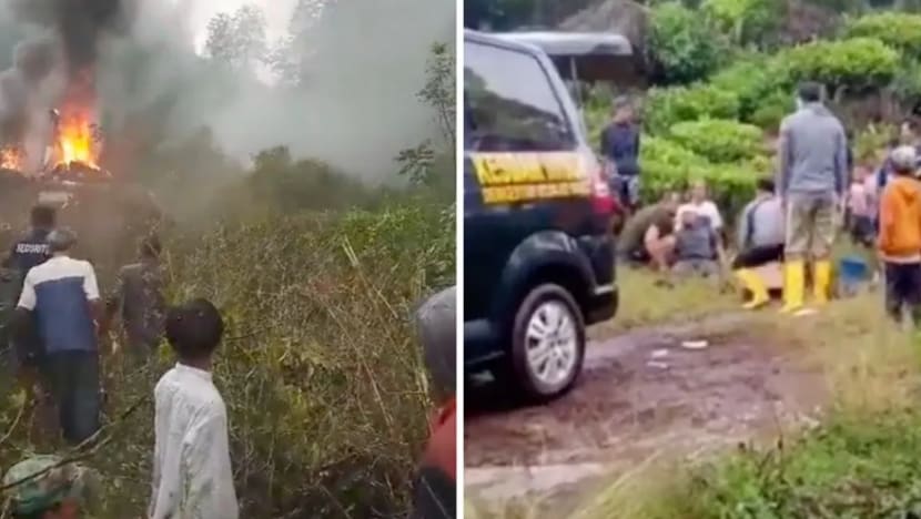 Helikopter tentera Indonesia terhempas di Jawa Barat, kesemua 5 anak kapal selamat