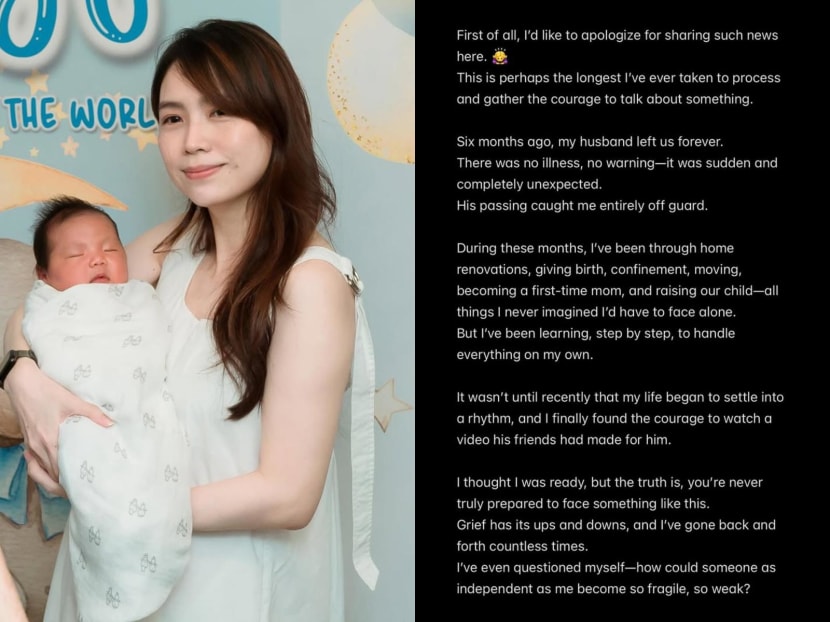 Actress Sora Ma reveals her husband died 6 months ago, before the birth of their son