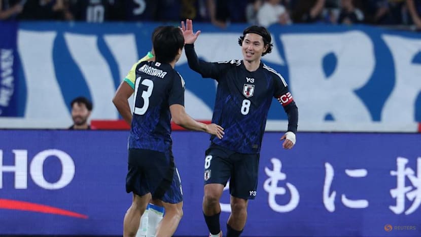 Japan fight back to earn first ever win over Brazil - CNA