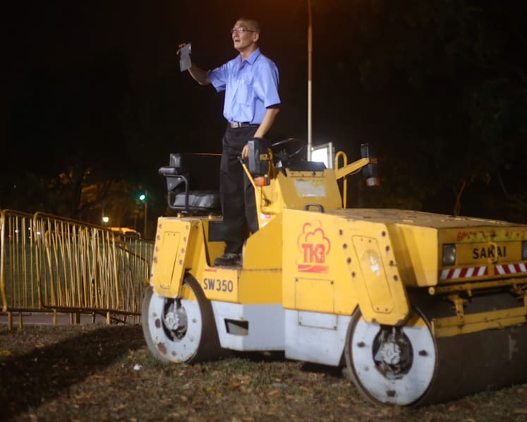 WP holds its third GE2015 rally