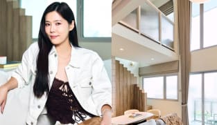 Actress Carrie Wong is taking her time to move in to her newly renovated loft condo and a big reason why is her dog  