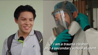 S’pore Student, 17, Has Been Cleaning Homes Where People Died Since He Was 14