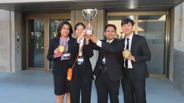 体育仲裁模拟法庭竞赛 SMU法学院团队蝉联桂冠