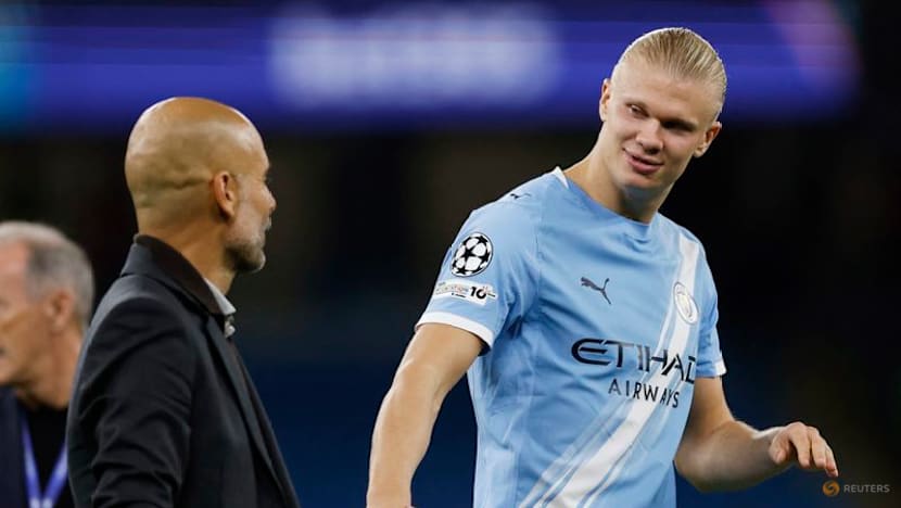 Haaland could top Ronaldo's Champions League scoring record, says Guardiola