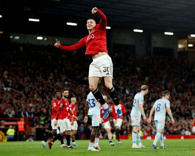 Man United set for Champions League return after 2-1 win over Brentford