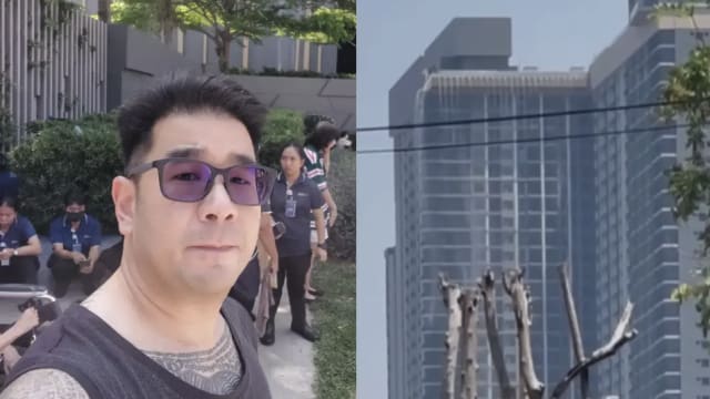 逃生中救人 马国男子扶老妇走下40楼