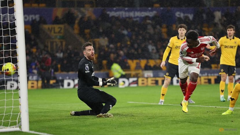 Sloppy Arsenal implode in 2-2 draw at bottom side Wolves - CNA