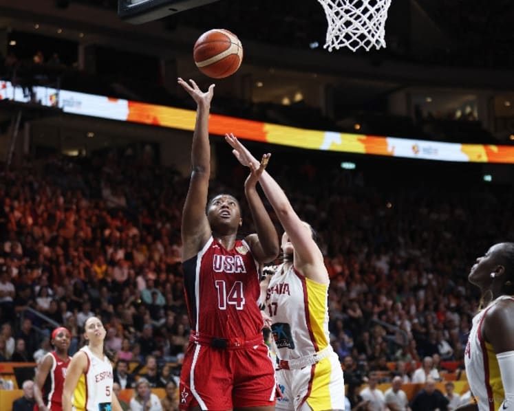 Holders US battle past Spain to reach women's World Cup final