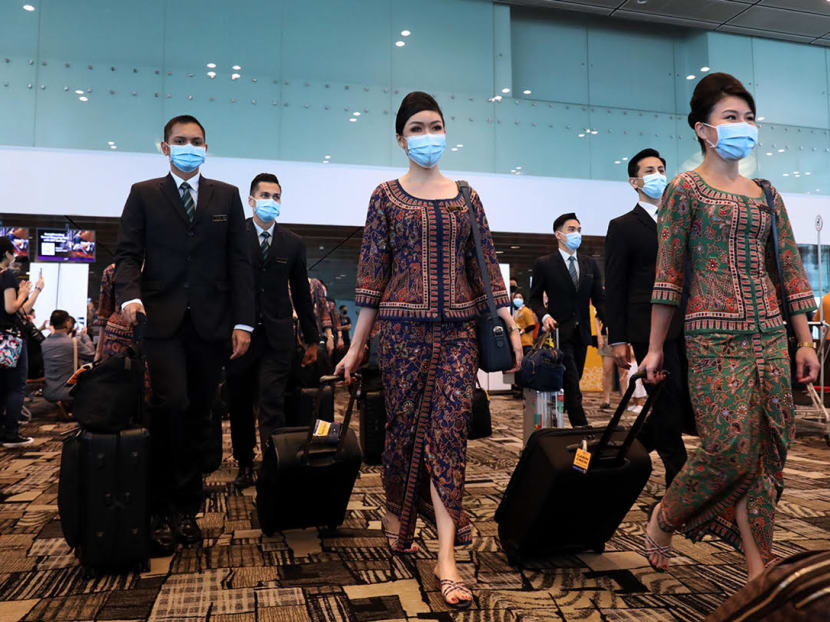 The writer says his family has lived in constant fear that his son, a cabin crew member with Singapore Airlines, might contract Covid-19 on his flights.