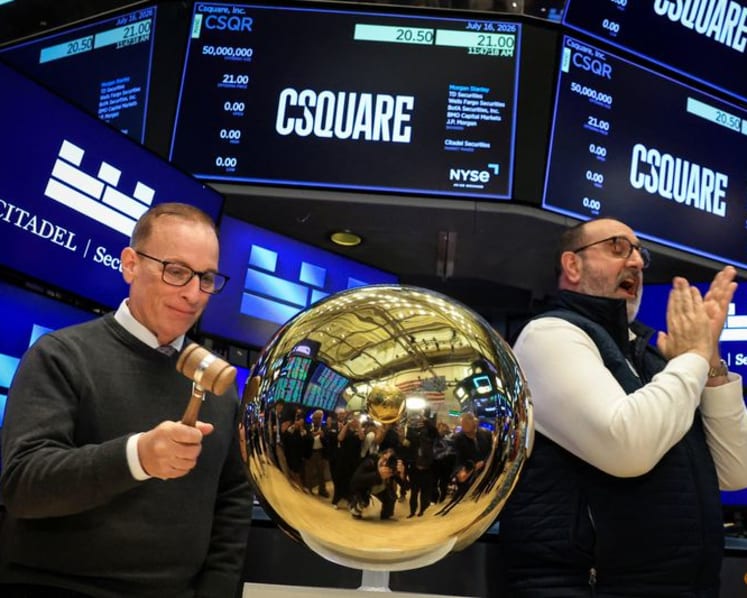 Brookfield-backed Csquare valued at $3.2 billion in NYSE debut