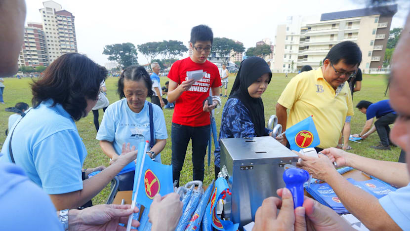 WP holds its first GE2015 rally