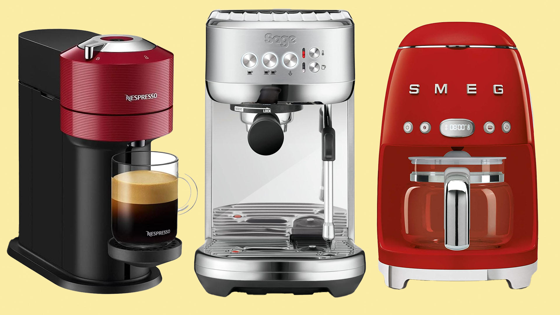 Smeg espresso machine black friday sale