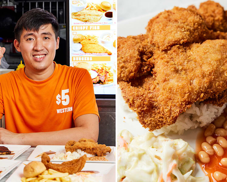 Young hawkers sell Western food at flat S$5 a plate, here’s how they make money