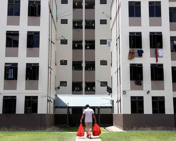 In pictures: Living in a foreign worker dormitory during Covid-19