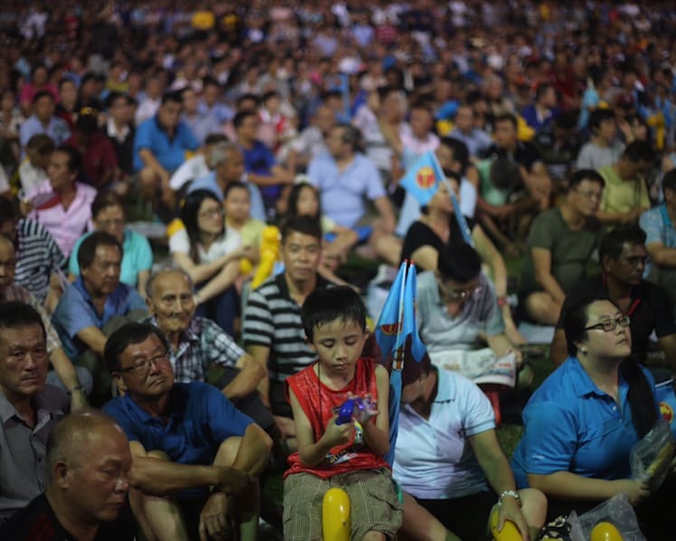 WP holds its third GE2015 rally