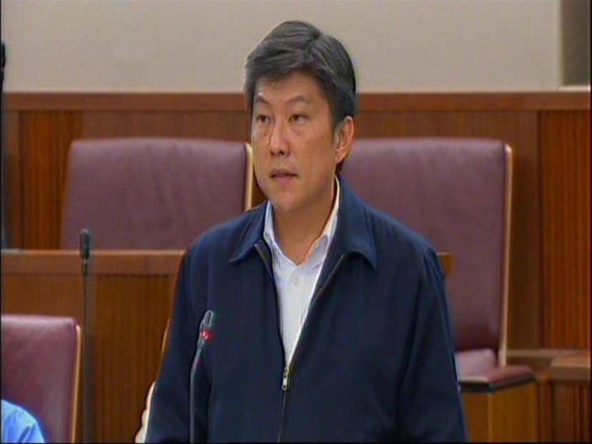 Acting Minister for Education (Schools) Ng Chee Meng in Parliament on March 1, 2016.