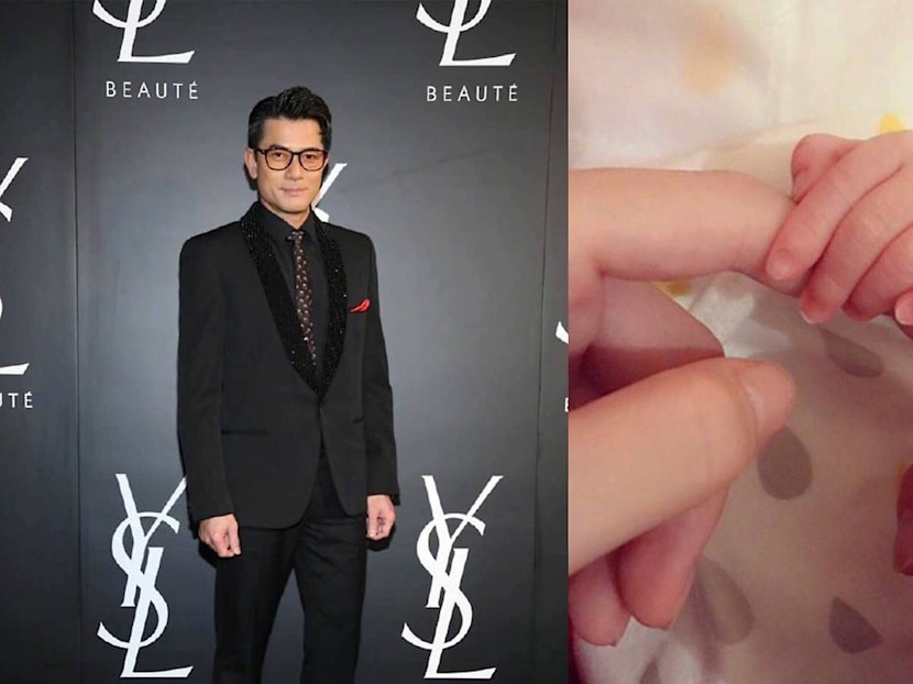 Aaron Kwok's Reportedly Pregnant Wife Moka Fang Shows Off Her 39kg Weight