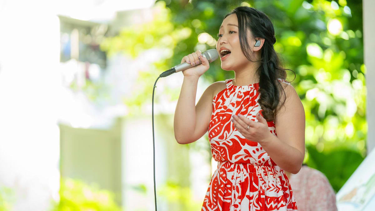 Singaporean singer Frances Tan swapped law for music and is now a Commonwealth Song Contest finalist