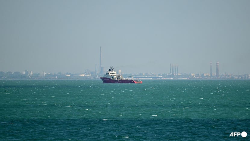Two dead, 11 rescued after ship catches fire and sinks in Black Sea, Romania says