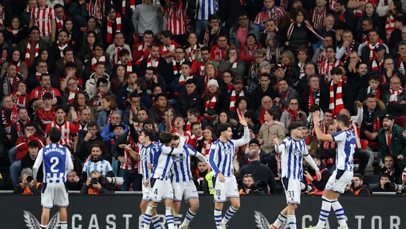 Real Sociedad edge Athletic 1-0 in Copa del Rey semi-final first leg