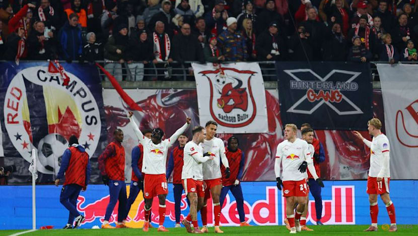 Leipzig dismantle Frankfurt 6-0 with Diomande hat-trick