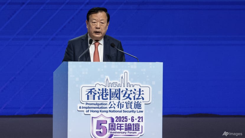 Beijing official overseeing Hong Kong warns of persisting national security threats Beijing official overseeing Hong Kong warns of persisting national security threats