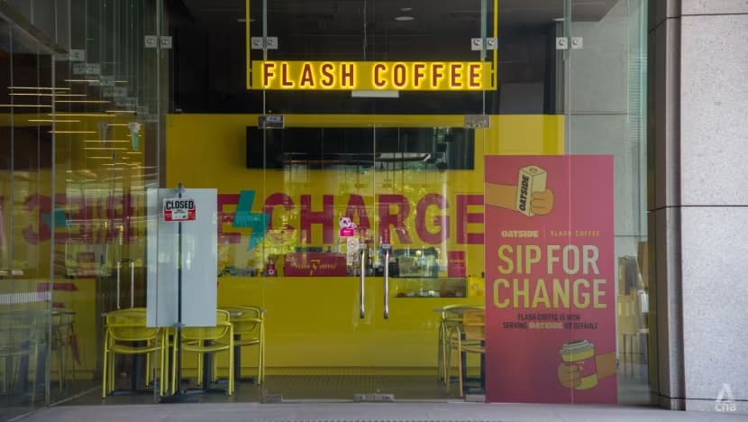 Flash Coffee's employees owed salaries, CPF contributions after sudden closure of all Singapore outlets: Union