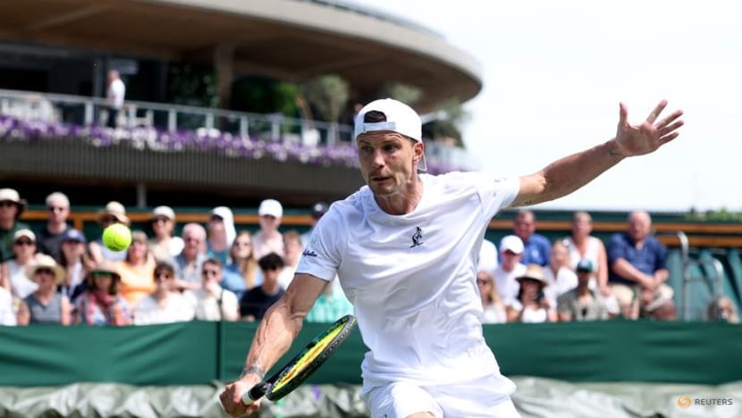 Monfils finds philosophy after five-set Wimbledon exit