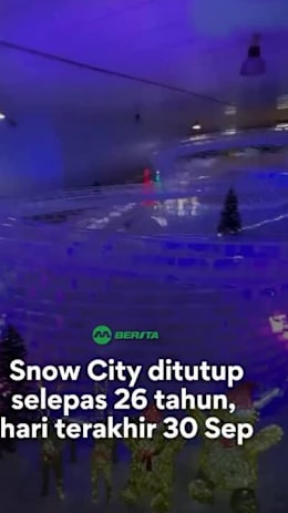 ❄️ Snow City, pusat salji ‘indoor’ pertama di