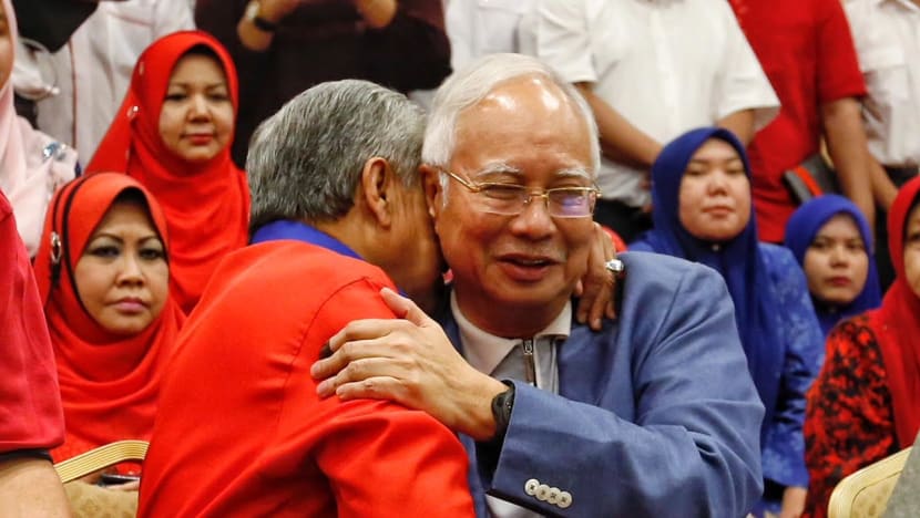 Najib Razak steps down from BN, Umno leadership posts