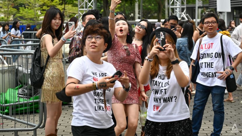 Singapore's economy boosted by Taylor Swift, Coldplay shows; over half of concertgoers 'likely' from overseas Singapore's economy boosted by Taylor Swift, Coldplay shows; over half of concertgoers 'likely' from overseas