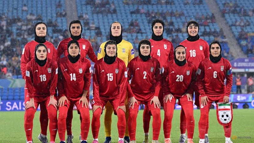 Iran players sing final anthem before bowing out of Women's Asian Cup