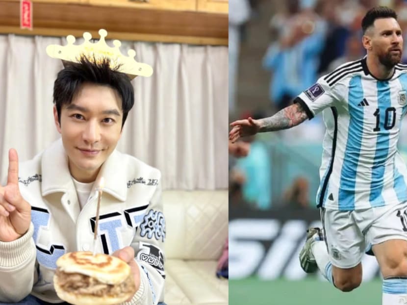 Lionel Messi Fan Huang Xiaoming Injured His Neck 'Cos He Got Too Excited Watching World Cup