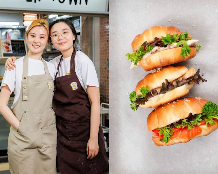 Viral hawker store Butter Town partners with Japanese-style cafe chain Hvala to make shio pan sandwiches