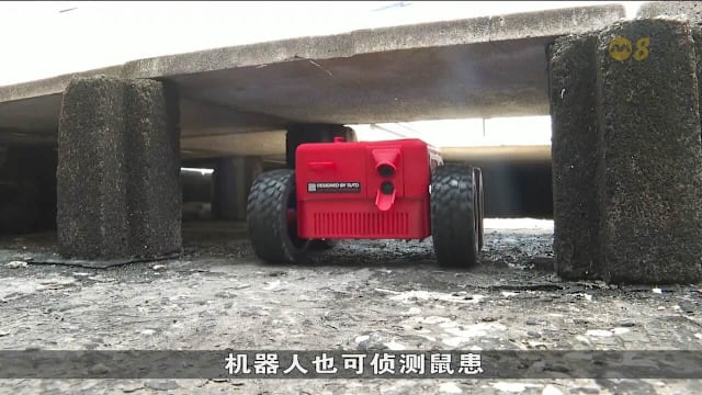 本地首款可检测蚊虫滋生和喷洒杀蚊剂机器人 由新科大研发
