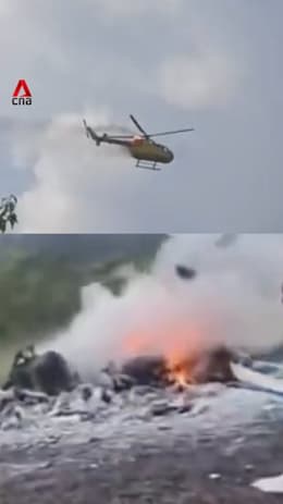 Helicopter crash kills pilot and 4 medical staff in Sarawak
