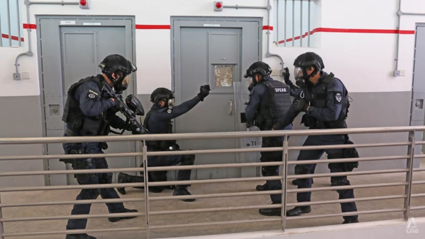 Stun devices and pepper balls: Elite prison security force using tech to handle violent inmates Stun devices and pepper balls: Elite prison security force using tech to handle violent inmates