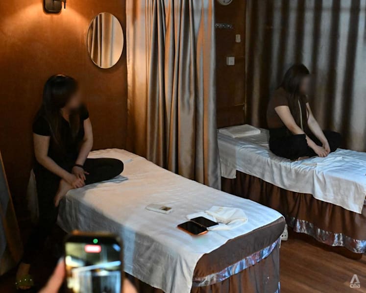 Police raid open-concept massage parlours, 5 arrested for allegedly offering sexual services