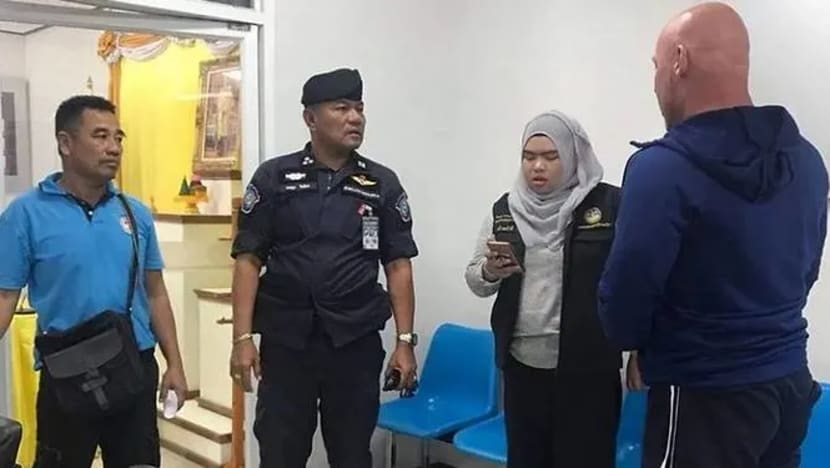 Norwegian accused of strangling S'pore woman's husband to death in Phuket jumps bail; arrest warrant issued