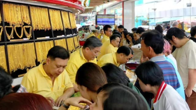 泰国人爱买金 连续两季增长势头称霸亚细安