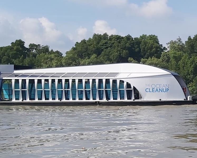 Meet the Interceptor, a garbage collection vessel helping to clean up Malaysia’s Klang River