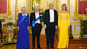 Trump hails UK special relationship as he revels in pomp of historic state visit
