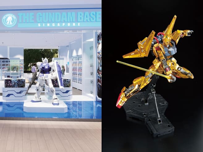 Gundam Base Singapore opens at Jewel Changi Airport on Feb 3, will have limited-edition items